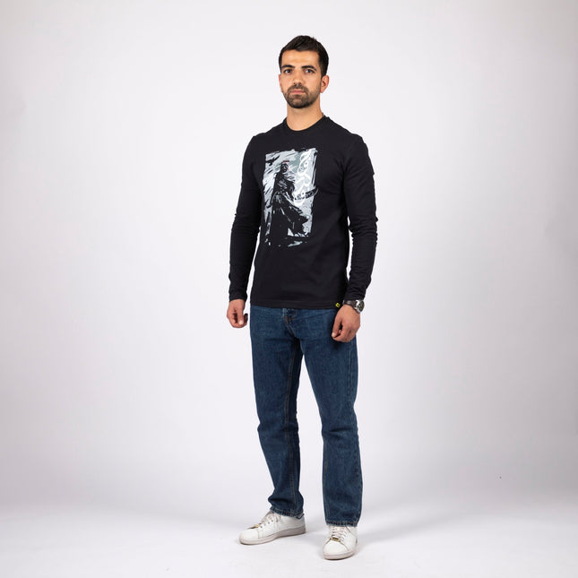 Warriour Beduin | Adult Graphic Longsleeve Tshirt - Adult Graphic Longsleeve Tshirt - Jobedu Jordan