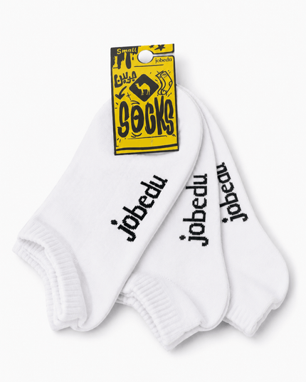 White Socks | Regular - Socks - Jobedu Jordan