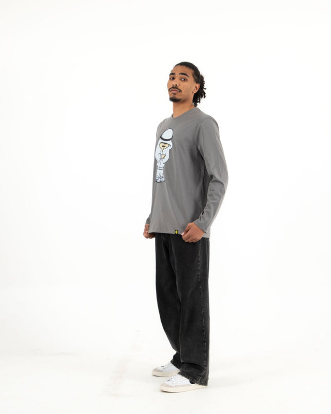 Yo | Premium T-shirt Unisex Longsleeve Basic Cut - Premium T-shirt Unisex Longsleeve Basic Cut - Jobedu Jordan