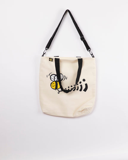 Zay El 3asal | Off White Totebag Hanged - Accessories - OffWhite Totebag Hanged - Jobedu Jordan
