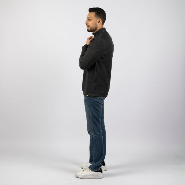 51 Retro Black | Adult Quarter Zip Sweater - Adult Quarter Zip Sweater - Jobedu Jordan