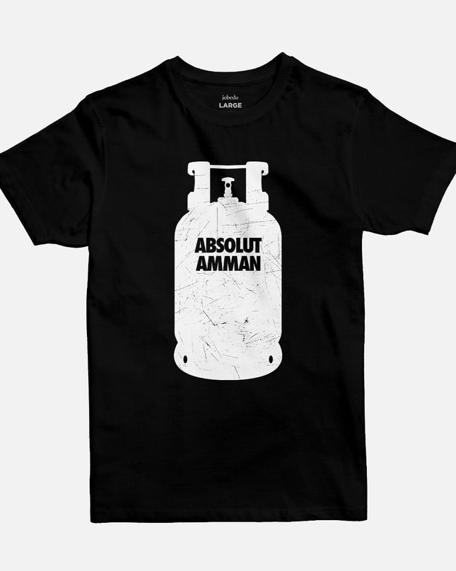 Absolut Amman | Basic Cut T-shirt - Graphic T-Shirt - Unisex - Jobedu Jordan