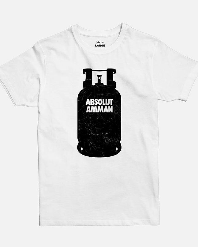 Absolut Amman | Basic Cut T-shirt - Graphic T-Shirt - Unisex - Jobedu Jordan
