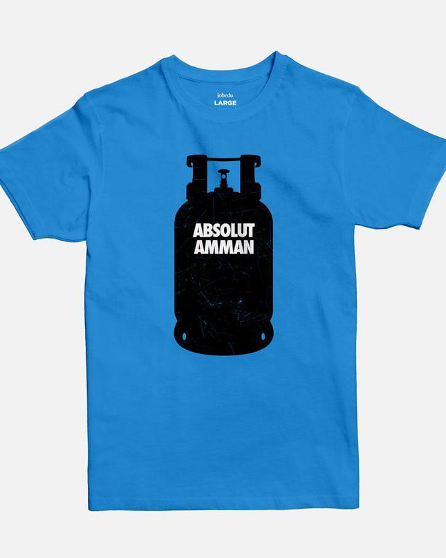Absolut Amman | Basic Cut T-shirt - Graphic T-Shirt - Unisex - Jobedu Jordan