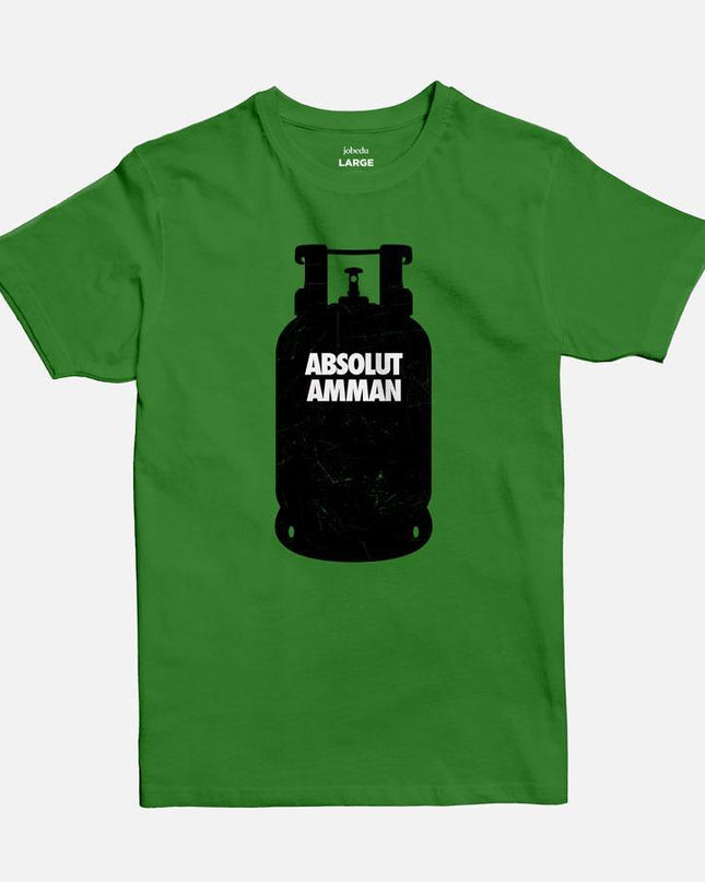Absolut Amman | Basic Cut T-shirt - Graphic T-Shirt - Unisex - Jobedu Jordan