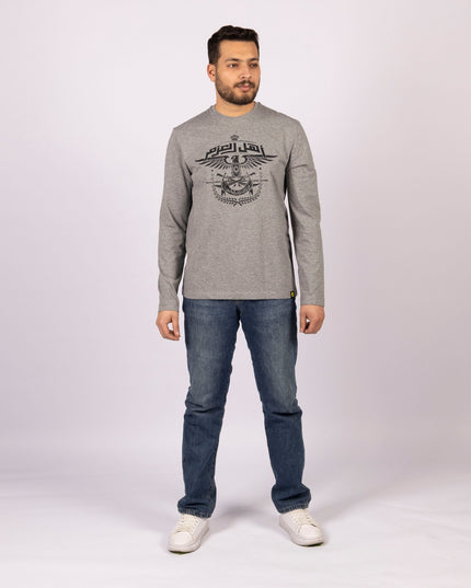 Ahl Al Azm | Adult Graphic Longsleeve Tshirt - Adult Graphic Longsleeve Tshirt - Jobedu Jordan