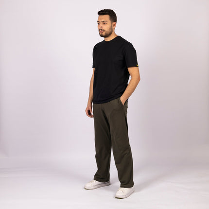 Army Green | Adult Wide Leg Jersey Pants - Adult Wide Leg Jersey Pants - Jobedu Jordan