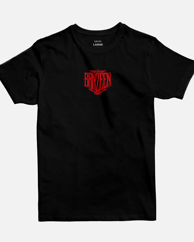 Banzeen Eagle Red | Basic Cut T-shirt - Graphic T-Shirt - Unisex - Jobedu Jordan