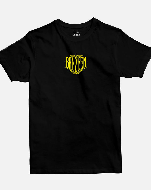 Banzeen Eagle Yellow | Basic Cut T-shirt - Graphic T-Shirt - Unisex - Jobedu Jordan