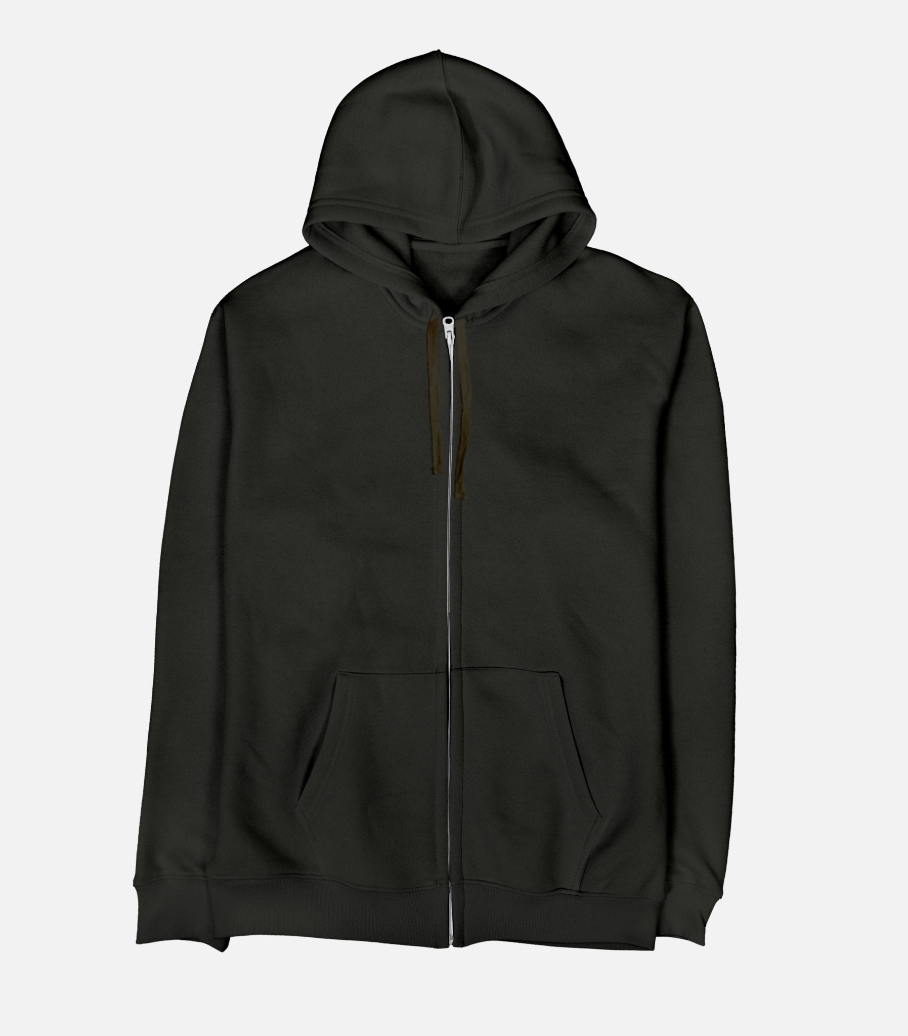 Basic - Charcoal | Unisex Adult Zipup Basic - Charcoal | Unisex Adult Zipup