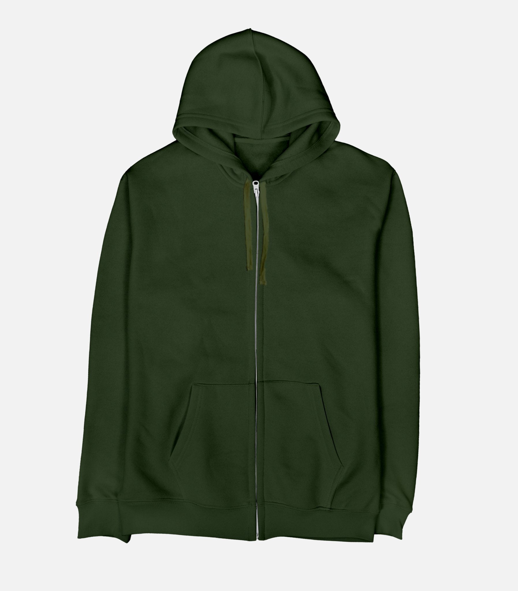 Basic - Juniper Green | Unisex Adult Zipup Basic - Juniper Green | Unisex Adult Zipup