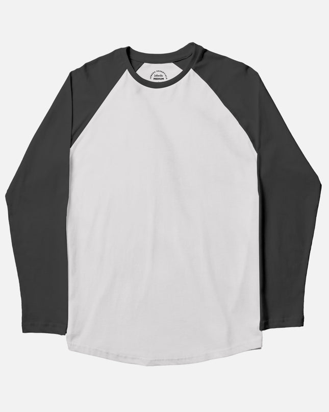 Basic-Light Grey | Unisex Baseball T-shirt - Basic Baseball T-Shirt - Unisex - Jobedu Jordan