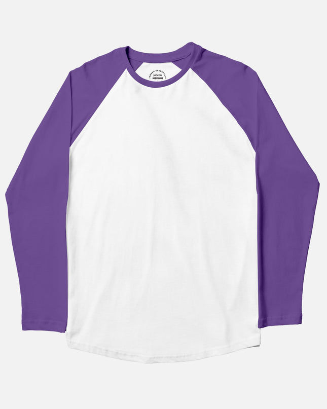 Basic-White | Unisex Baseball T-shirt - Basic Baseball T-Shirt - Unisex - Jobedu Jordan