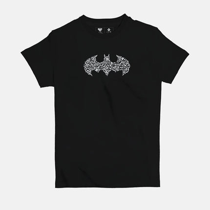 Batman Logo Calligraphy | Kid's Basic Cut T-shirt - Graphic T-Shirt - Kids - Jobedu Jordan