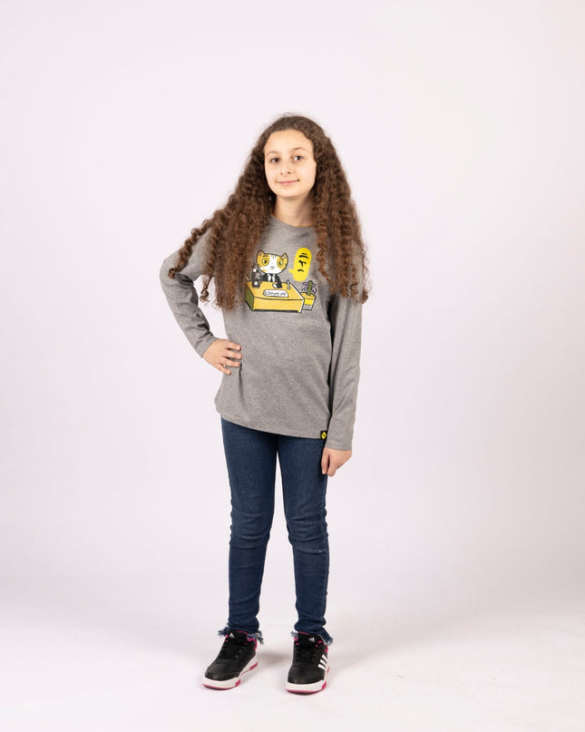 BIs BIs Man | Kids Graphic Longsleeve Tshirt - Kids Graphic Longsleeve Tshirt - Jobedu Jordan