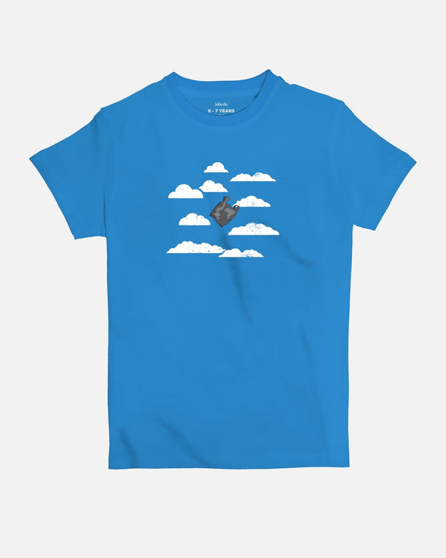 Black Bird | Kid's Basic Cut T-shirt - Graphic T-Shirt - Kids - Jobedu Jordan