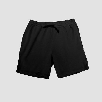 Black | Men's Terry Shorts - Terry Shorts - Jobedu Jordan