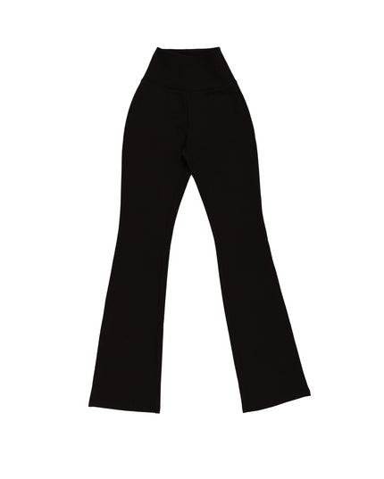 Black | Women Flare Leggings - Women Flare Leggings - Jobedu Jordan