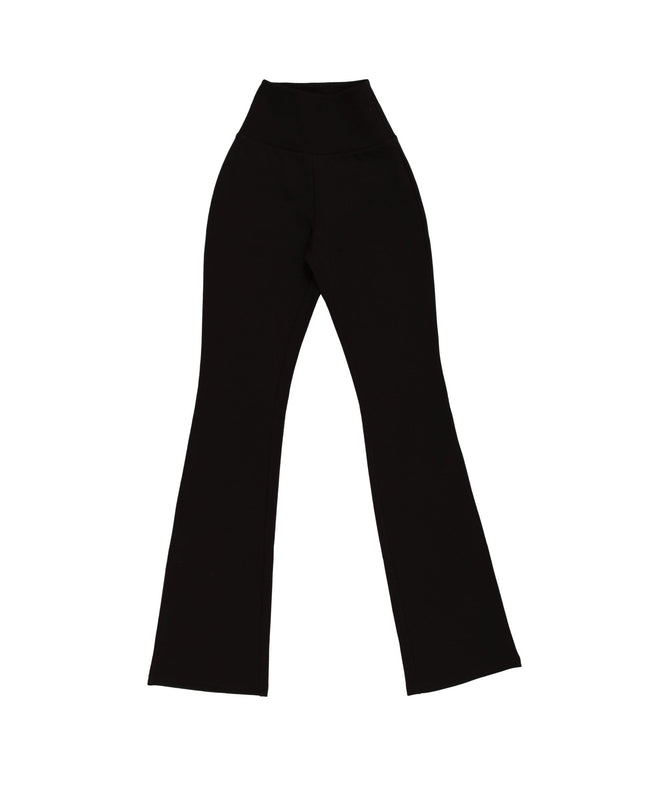 Black | Women Flare Leggings - Women Flare Leggings - Jobedu Jordan