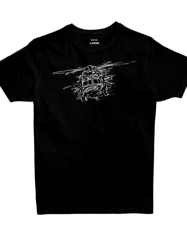 Blackhawk | Basic Cut T-shirt - Graphic T-Shirt - Unisex - Jobedu Jordan