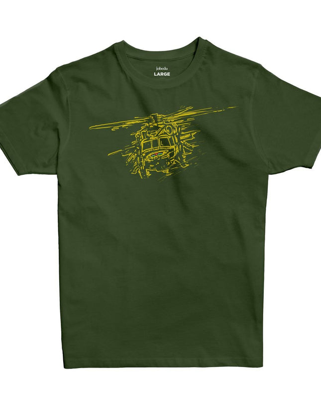 Blackhawk | Basic Cut T-shirt - Graphic T-Shirt - Unisex - Jobedu Jordan