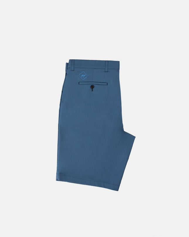Deep Ocean Blue | Men's Twill Short - Twill Shorts - Jobedu Jordan