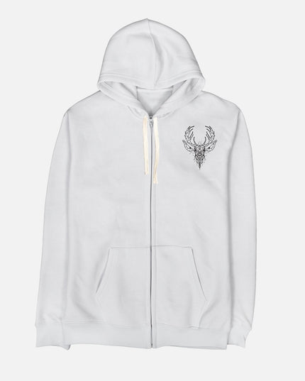 Deer | Unisex Adult Zipup - Graphic Zipup - Unisex - Jobedu Jordan