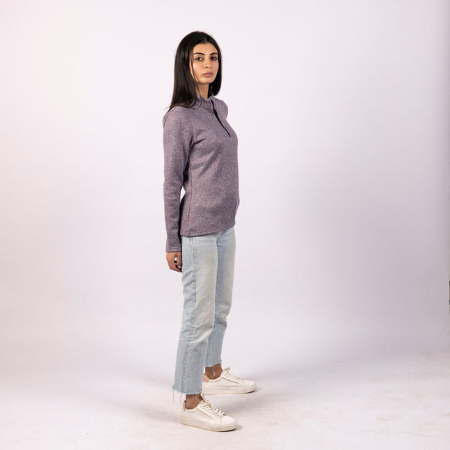Dove | Women Quarter Zip Sweater - Women Quarter Zip Sweater - Jobedu Jordan