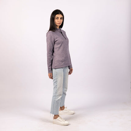 Dove | Women Quarter Zip Sweater - Women Quarter Zip Sweater - Jobedu Jordan