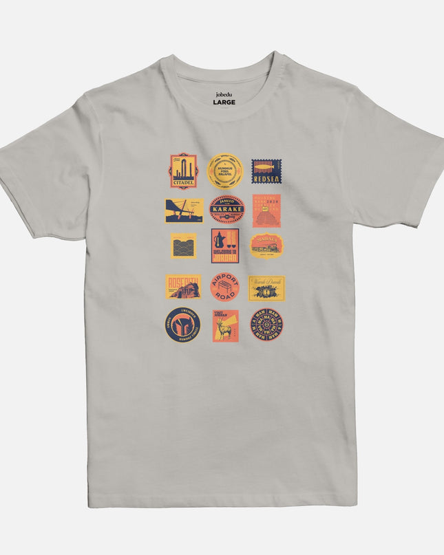 Experience Jordan | Basic Cut T-shirt - Graphic T-Shirt - Unisex - Jobedu Jordan