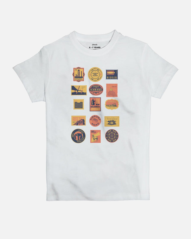 Experience Jordan | Kid's Basic Cut T-shirt - Graphic T-Shirt - Kids - Jobedu Jordan