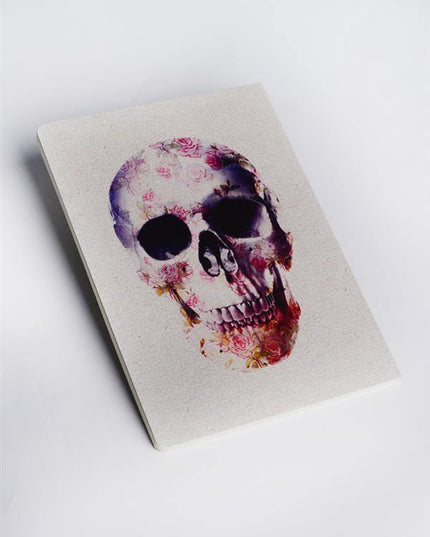 Flower Skull | Journals - Accessories - Journals - Jobedu Jordan