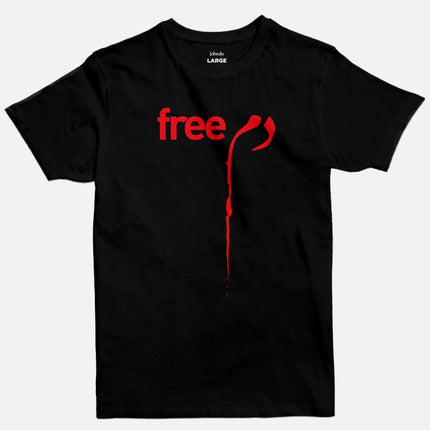 Freeدم | Basic Cut T-shirt - Graphic T-Shirt - Unisex - Jobedu Jordan