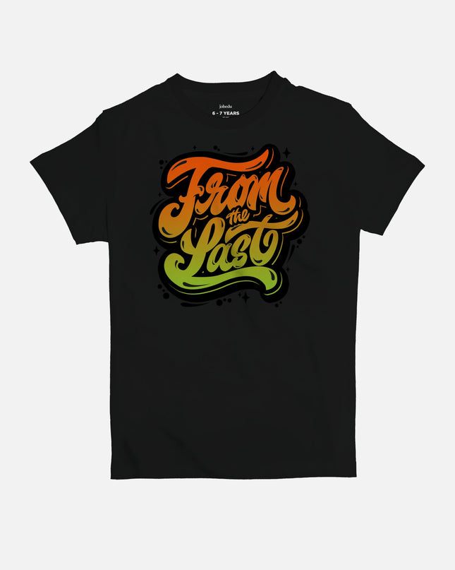 From The Last | Kid's Basic Cut T-shirt - Graphic T-Shirt - Kids - Jobedu Jordan