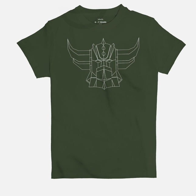 Grendizer Outline | Kid's Basic Cut T-shirt - Graphic T-Shirt - Kids - Jobedu Jordan
