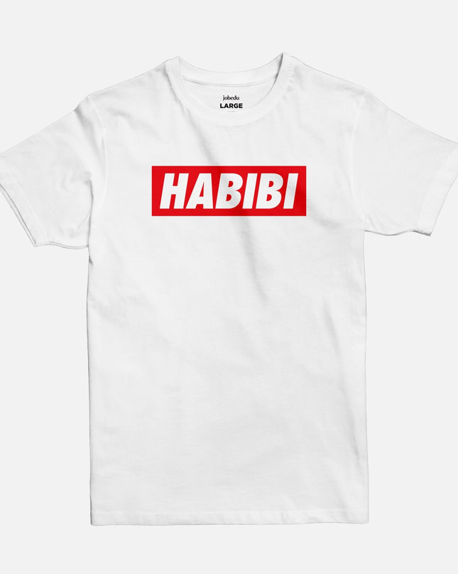Habibi Simple | Basic Cut T-shirt - Graphic T-Shirt - Unisex - Jobedu Jordan