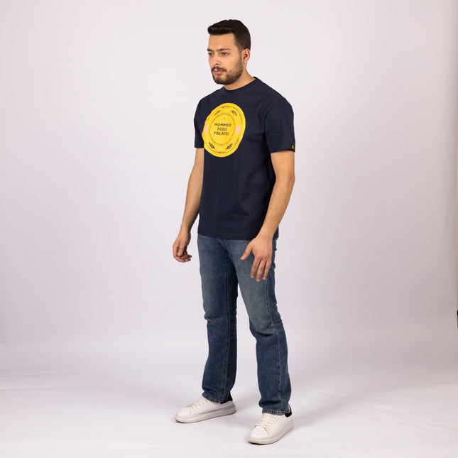 Hummus Foul Falafel | Basic Cut T-shirt - Graphic T-Shirt - Unisex - Jobedu Jordan