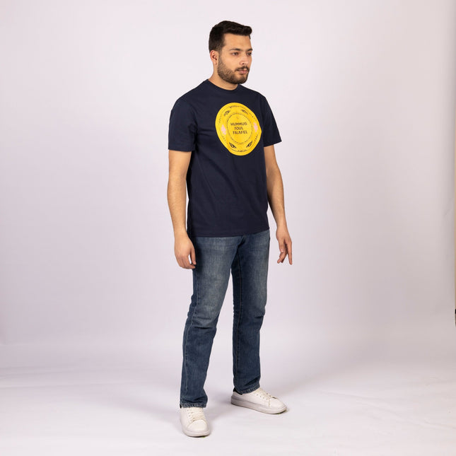 Hummus Foul Falafel | Basic Cut T-shirt - Graphic T-Shirt - Unisex - Jobedu Jordan