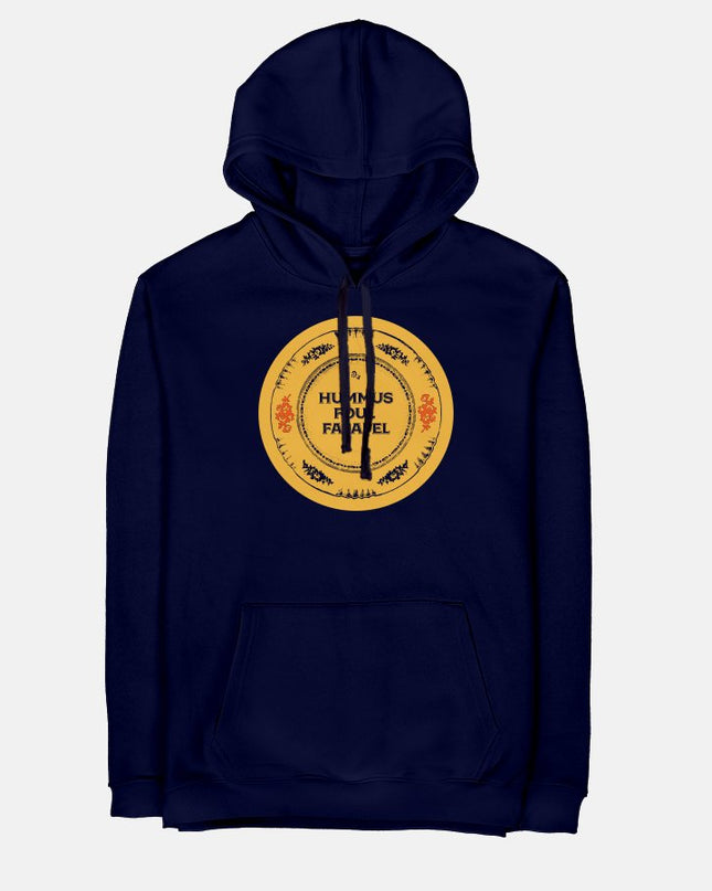 Hummus Foul Falafel | Unisex Adult Hoodie - Graphic Hoodie - Unisex - Jobedu Jordan