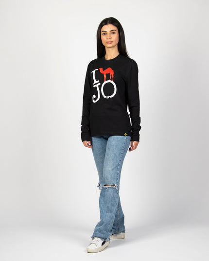 I Camel Jo | Adult Graphic Longsleeve Tshirt - Adult Graphic Longsleeve Tshirt - Jobedu Jordan
