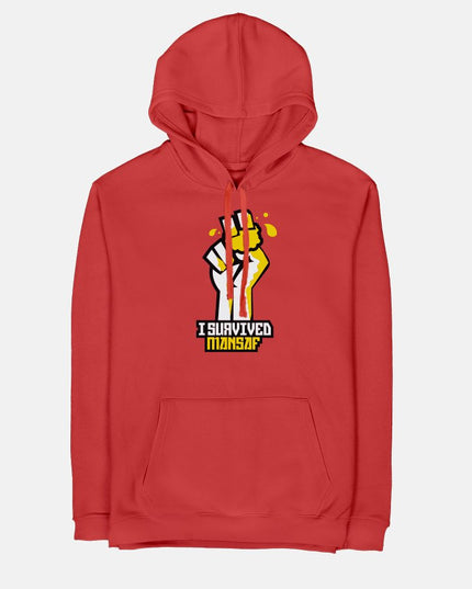 I Survived Mansaf | Unisex Adult Hoodie - Graphic Hoodie - Unisex - Jobedu Jordan