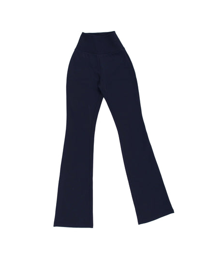 Industrial Blue | Women Flare Leggings - Women Flare Leggings - Jobedu Jordan