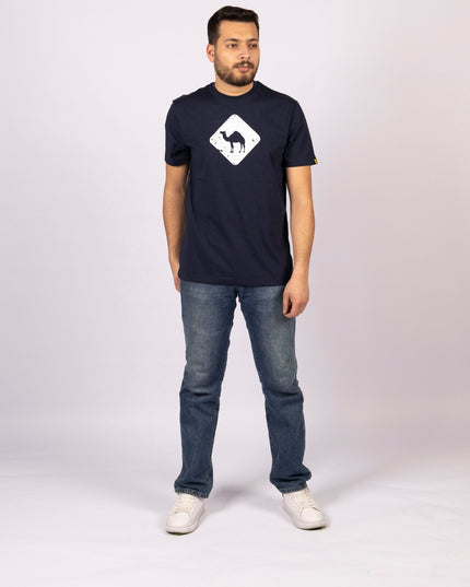 Jobedu Camel Crossing | Basic Cut T-shirt - Graphic T-Shirt - Unisex - Jobedu Jordan