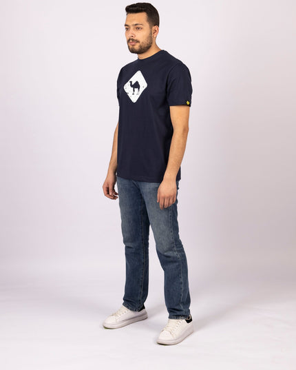 Jobedu Camel Crossing | Basic Cut T-shirt - Graphic T-Shirt - Unisex - Jobedu Jordan