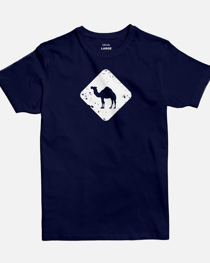 Jobedu Camel Crossing | Basic Cut T-shirt - Graphic T-Shirt - Unisex - Jobedu Jordan