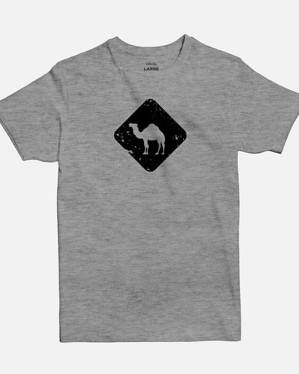 Jobedu Camel Crossing | Basic Cut T-shirt - Graphic T-Shirt - Unisex - Jobedu Jordan