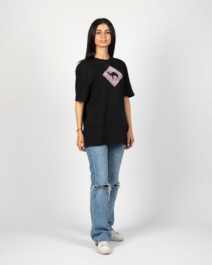 Jobedu Camel Crossing Calligraphy | Basic Cut T-shirt - Graphic T-Shirt - Unisex - Jobedu Jordan