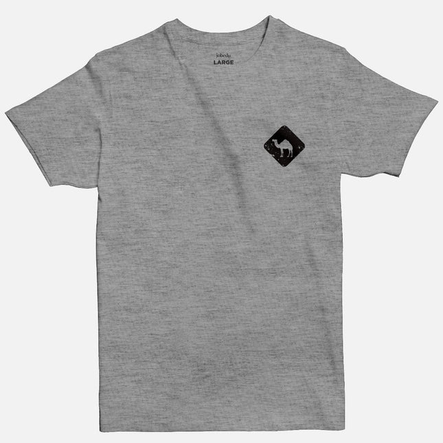 Jobedu Camel Crossing Icon | Basic Cut T-shirt - Graphic T-Shirt - Unisex - Jobedu Jordan