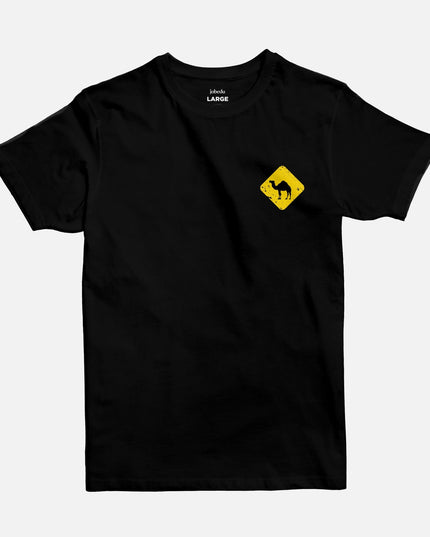 Jobedu Camel Crossing Icon | Basic Cut T-shirt - Graphic T-Shirt - Unisex - Jobedu Jordan