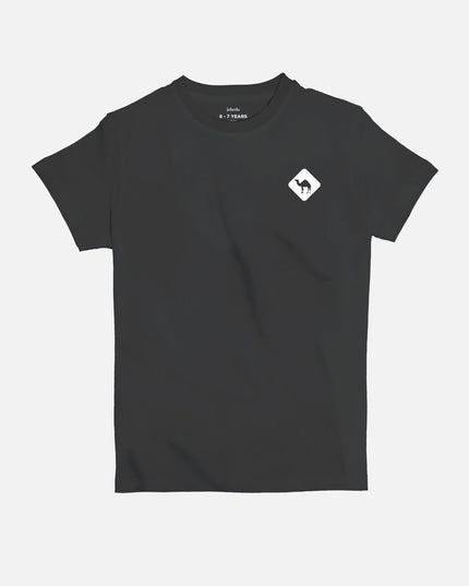 Jobedu Camel Crossing Icon | Kid's Basic Cut T-shirt - Graphic T-Shirt - Kids - Jobedu Jordan
